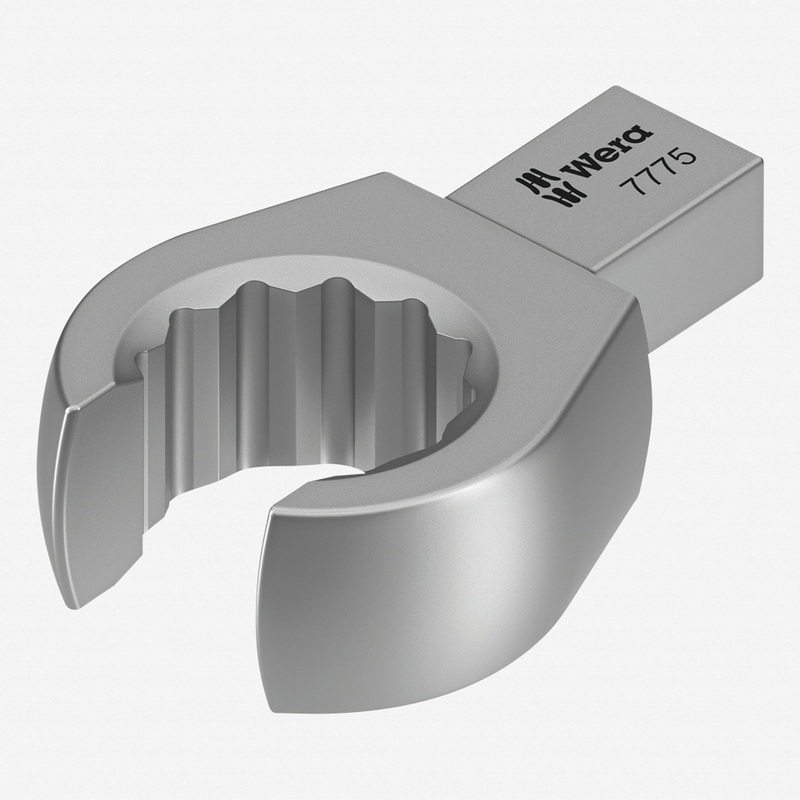 Wera 078658 7775 Open Ring Spanner Insert 9x12 mm, 22 mm