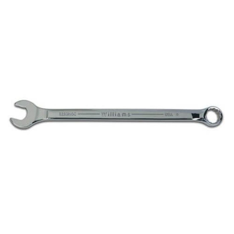 Williams 1236MSC Supercombo Supertorque Combination Wrench, 36 mm, 12 Points, 19-9/32 in OAL, High Polished Chrome