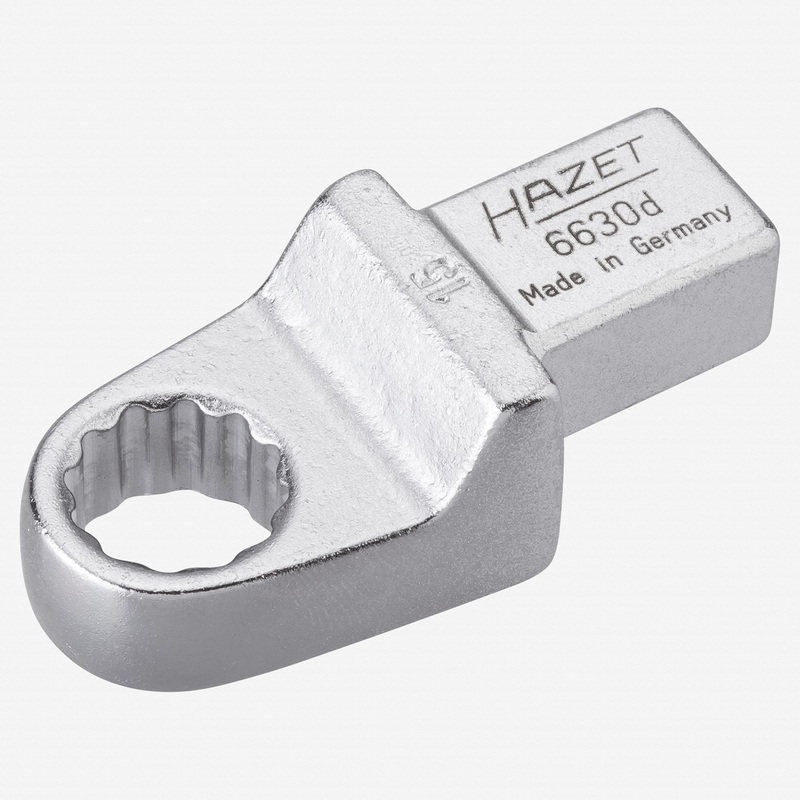 Hazet 6630D-15 Insert box-end wrench 14x18, 15mm