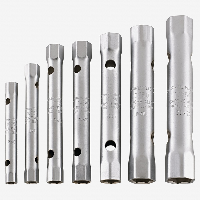 Stahlwille 10750/7 Box Spanner Set, 8x9 - 20x22mm, 7 Pieces
