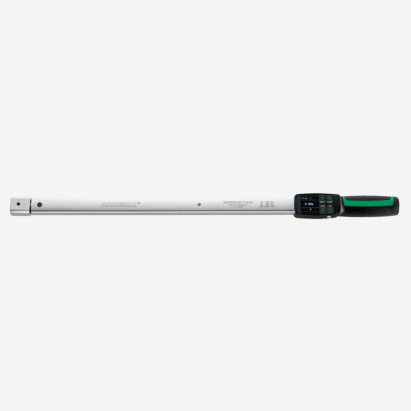 Stahlwille 714 MANOSKOP Tightening Angle Torque Wrench, Size 40; 40-400 Nm, 14x18 mm