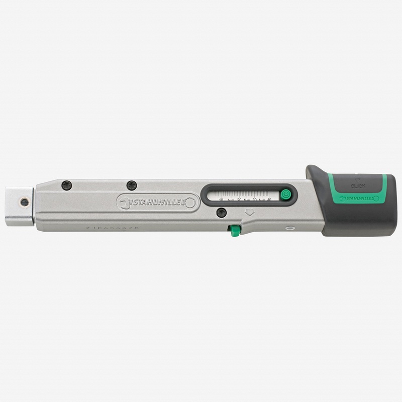Stahlwille 730/4 Quick MANOSKOP Torque Wrench, Size , 9 x 12mm, 8-40 Nm