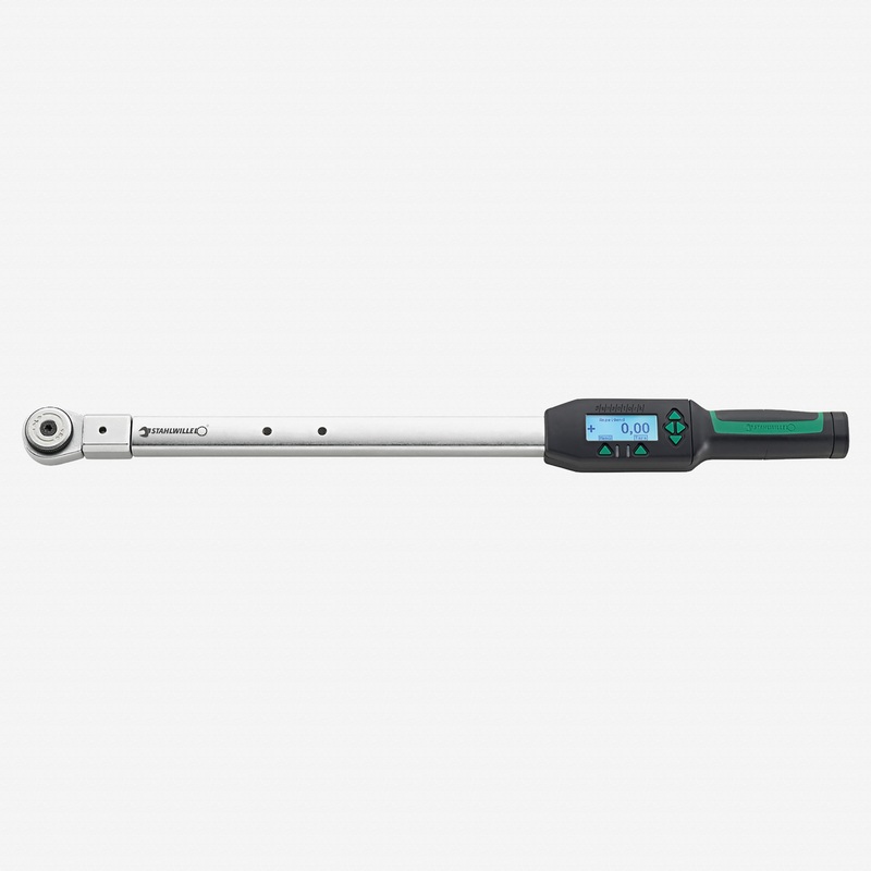Stahlwille 713R Electronic SENSOTORK tightening angle torque wrench, size 40; 20-400 Nm, 3/4" + 14x18 mm
