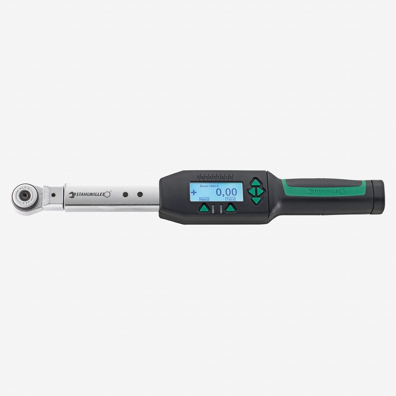 Stahlwille 713R Electronic SENSOTORK tightening angle torque wrench, size 6; 3-60 Nm, 3/8" + 9x12 mm