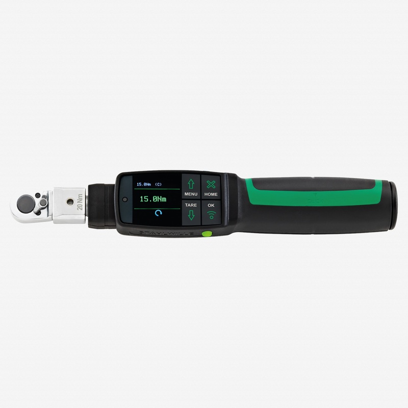 Stahlwille 714R MANOSKOP Tightening Angle Torque Wrench, Size 2; 2-20 Nm, 1/4