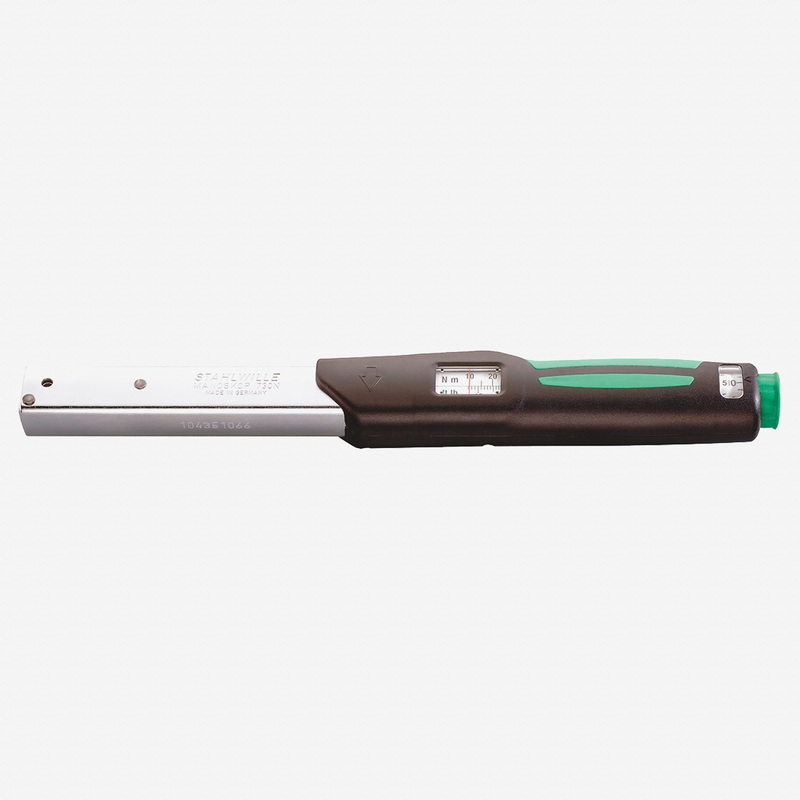 Stahlwille 730N Service MANOSKOP Torque Wrench, Size 5, 9 x 12mm, 10-50 Nm