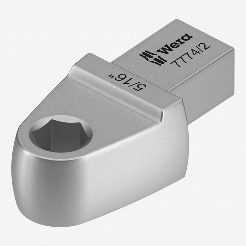 Wera 078641 7774/2 Bit Adapter Insert, 9x12 mm 5/16"