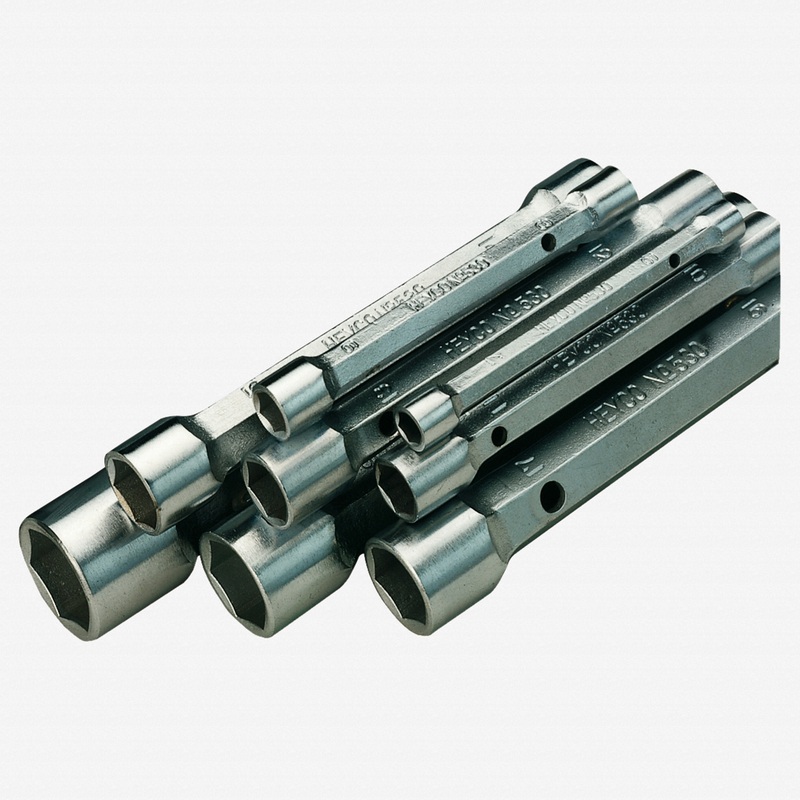 Heyco Double Ended Socket Wrench Set, 8 Pieces