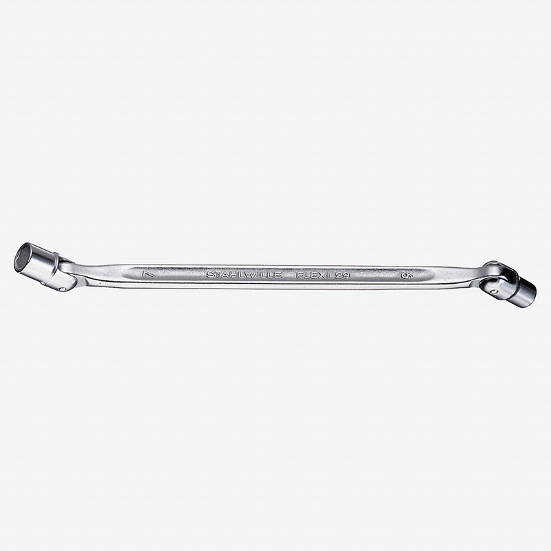 Stahlwille 29 Double Ended Flexi-Joint Spanner FLEXI, 12 x 13 mm
