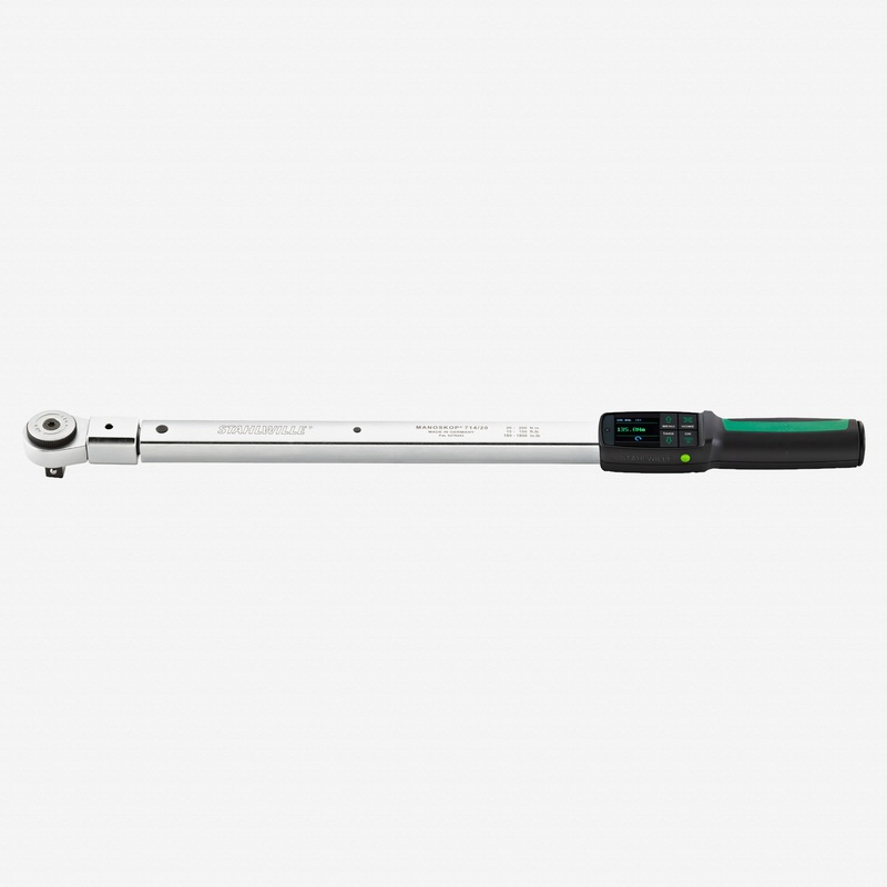Stahlwille 714R MANOSKOP Tightening Angle Torque Wrench, Size 20; 20-200 Nm, 1/2