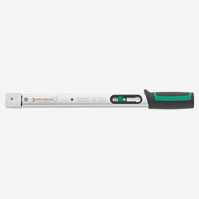 Stahlwille 730 Quick Basic Wrench, Size a/12, 25-130 Nm, 14x18 mm
