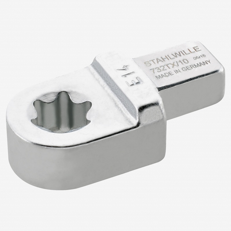 Stahlwille 732TX/10 External Torx Insert Tool E8, 9x12 mm