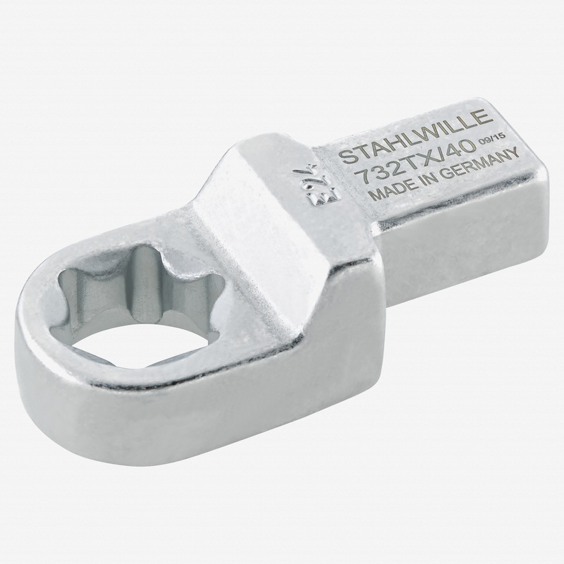 Stahlwille 732TX/40 External Torx Insert Tool E24, 14x18 mm