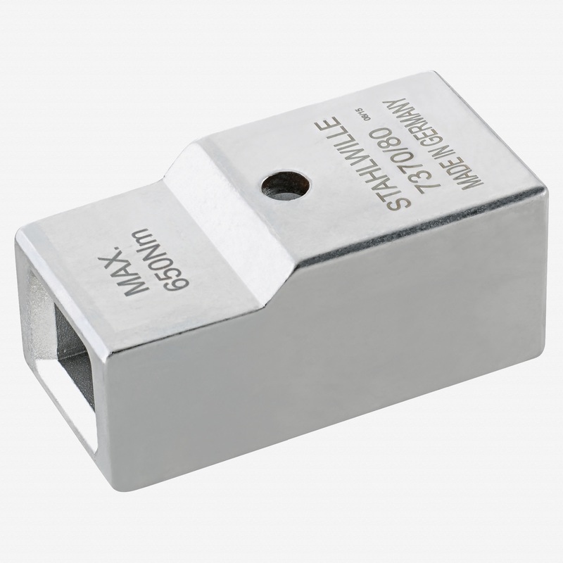 Stahlwille 7370/80 Shell adaptor, Internal 14x18 mm, External 24.5x28 mm