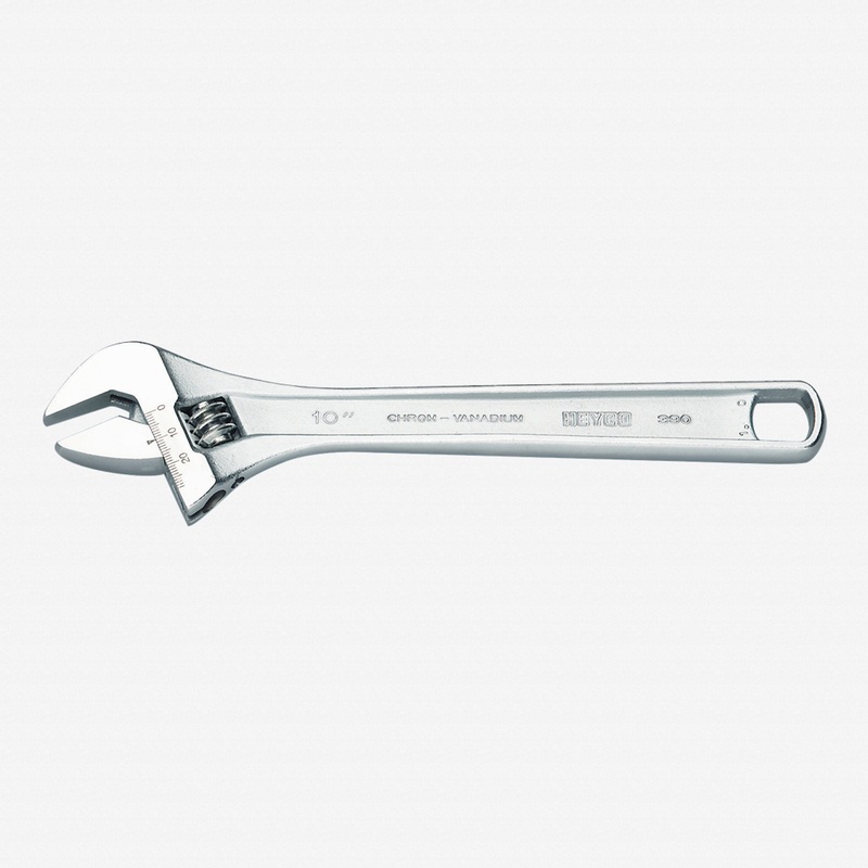 Heyco Adjustable 6" Wrench, Chrome