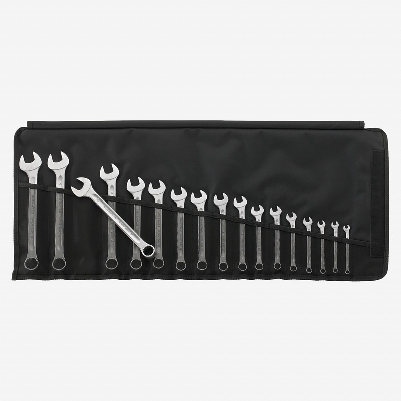 Stahlwille 13/17 OPEN BOX Combination Spanner Set, Metric, 6-22mm, 17 Pieces