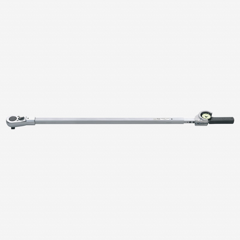 Stahlwille 71aR/80 MANOSKOP Torque Wrench with Dial Gauge, 3/4" Drive, 100-600 ft-lb