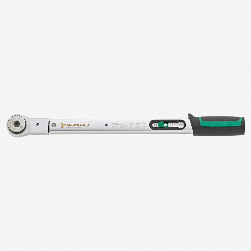Stahlwille 730R/12 Quick SERVICE-MANOSKOP 1/2" Torque Wrench, 25-130 Nm (Mercedes)