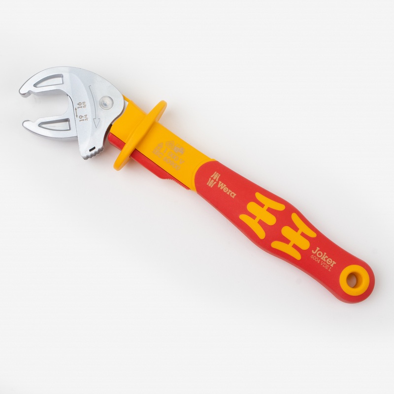 Wera 020153 Joker 6004 VDE Self-setting Wrench, Large