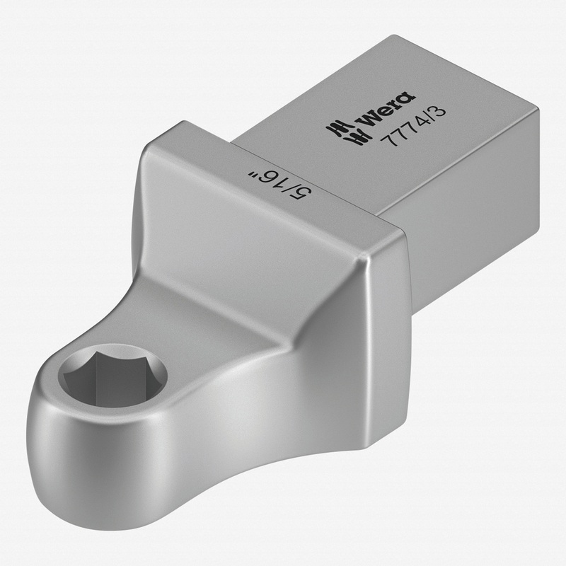 Wera 078642 7774/3 Bit Adapter Insert, 14x18 mm, 5/16"