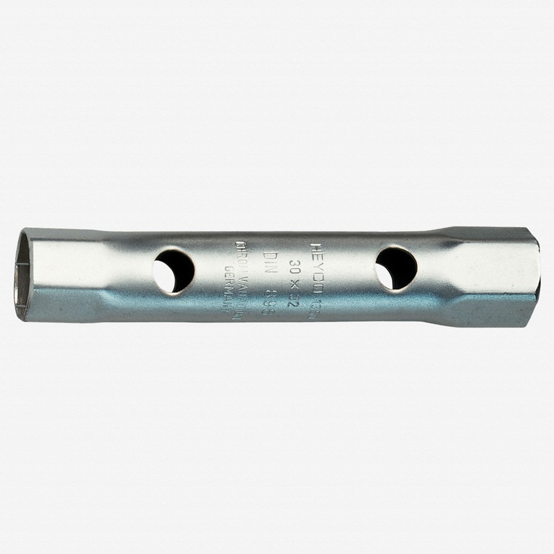 Heyco Double Ended Tubular Socket Wrench, 24 x 27mm