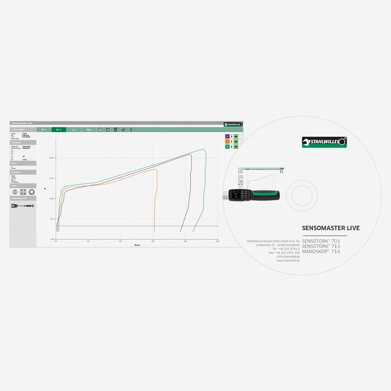 Stahlwille 7732-2 SENSOMASTER Live software