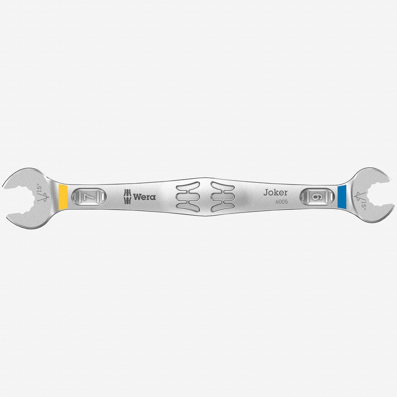 Wera 020310 Joker Double Open-ended Metric Wrench - 6.0 x 7.0mm