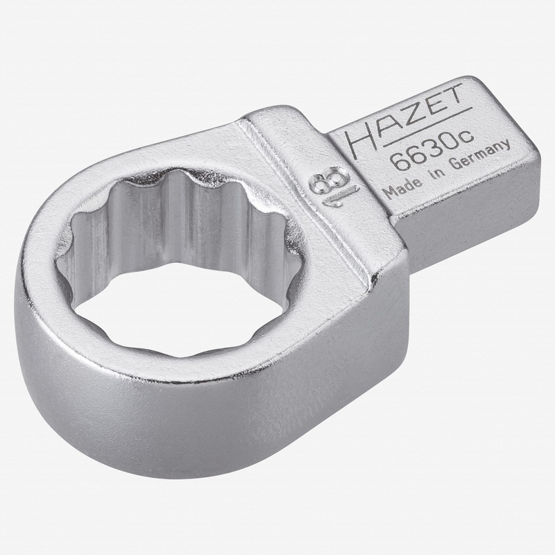 Hazet 6630C-18 Insert box-end wrench 9x12, 18mm