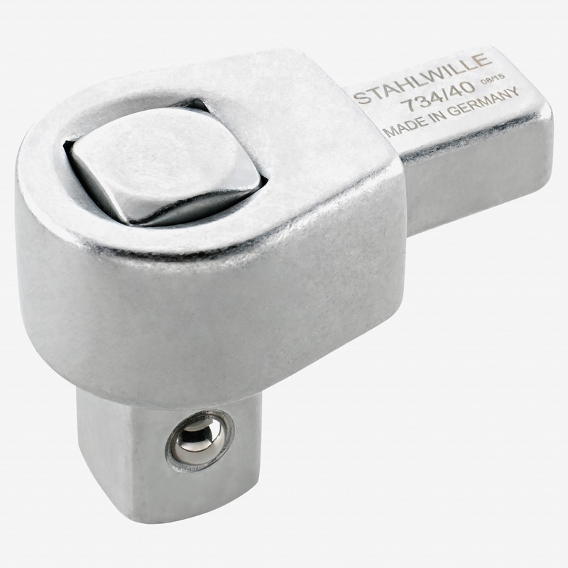 Stahlwille 734 Square Drive Insert Tool, Size 40, 3/4" Drive, 14x18 mm