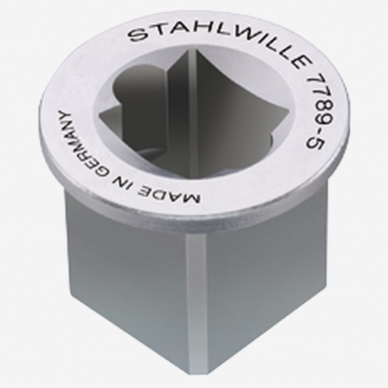Stahlwille 7789-5 Square Drive Adaptor, 3/8" Socket, 1/2" Plug