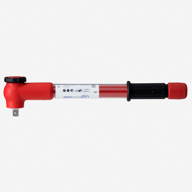 Gedore VDE 4508-05 Torque Wrench, 1/2" Drive, 10-50 Nm