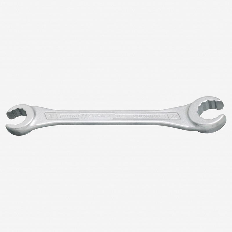 Hazet 612-17x19 Double open ended flare nut wrench 17 x 19mm