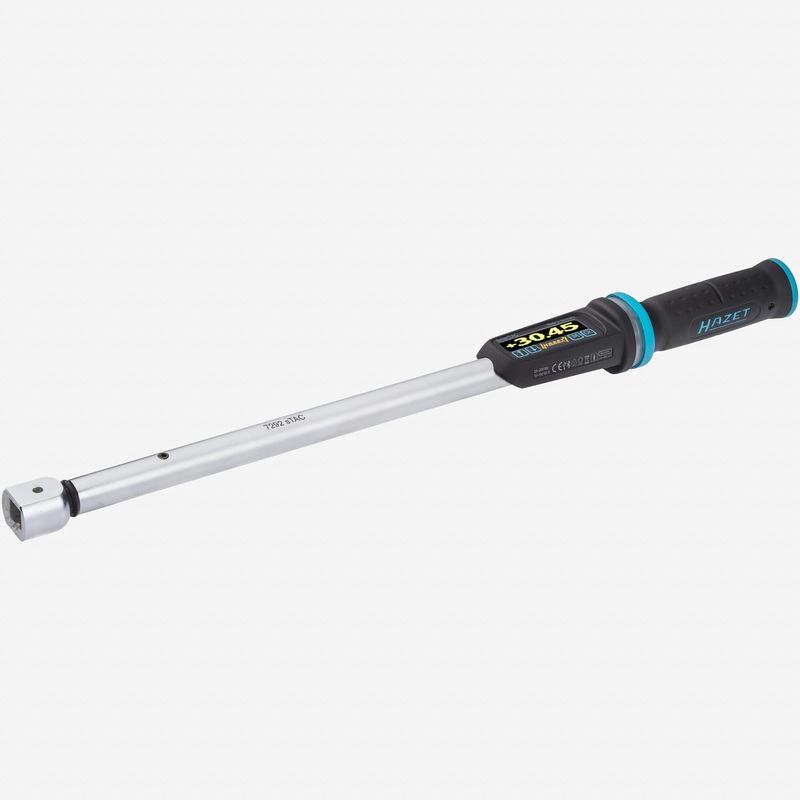 Hazet 7292-5STAC Electronic Torque Wrench with Angle Gauge, 14 x 18mm,  20 - 200Nm