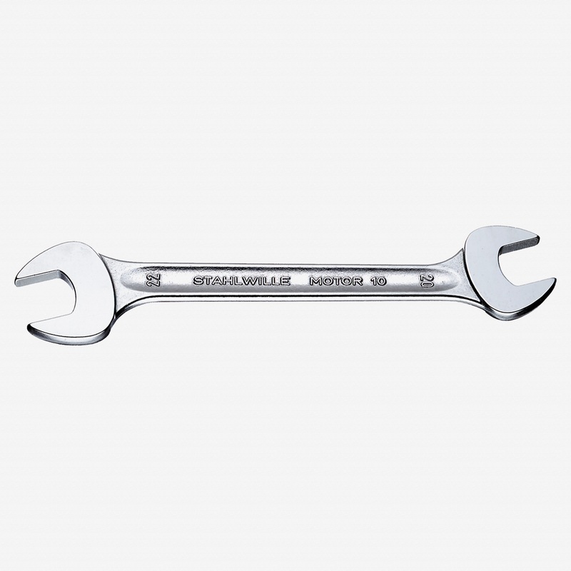 Stahlwille 10a MOTOR Double Open Ended Spanner, 7/16" x 1/2"