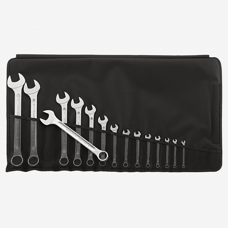 Stahlwille 13/15 OPEN BOX Combination Spanner Set, Metric, 6-32mm, 15 Pieces