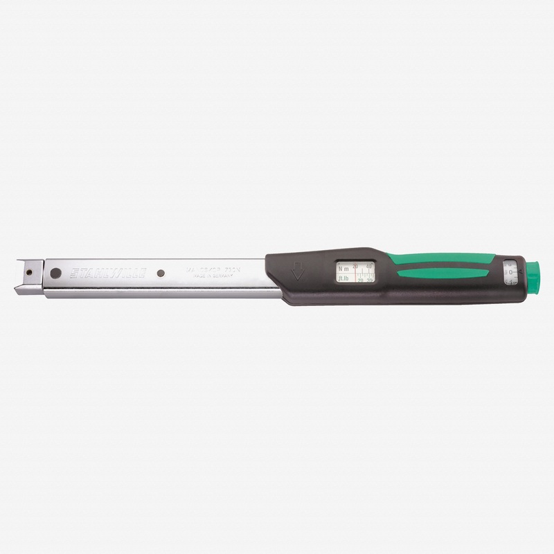 Stahlwille 730N Service MANOSKOP Torque Wrench, Size 10, 9 x 12mm, 20-100 Nm