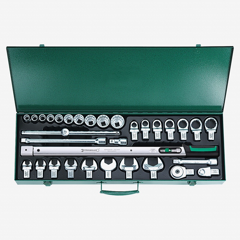 Stahlwille 730R/40/32 Torque Wrench Set, 32 Pieces