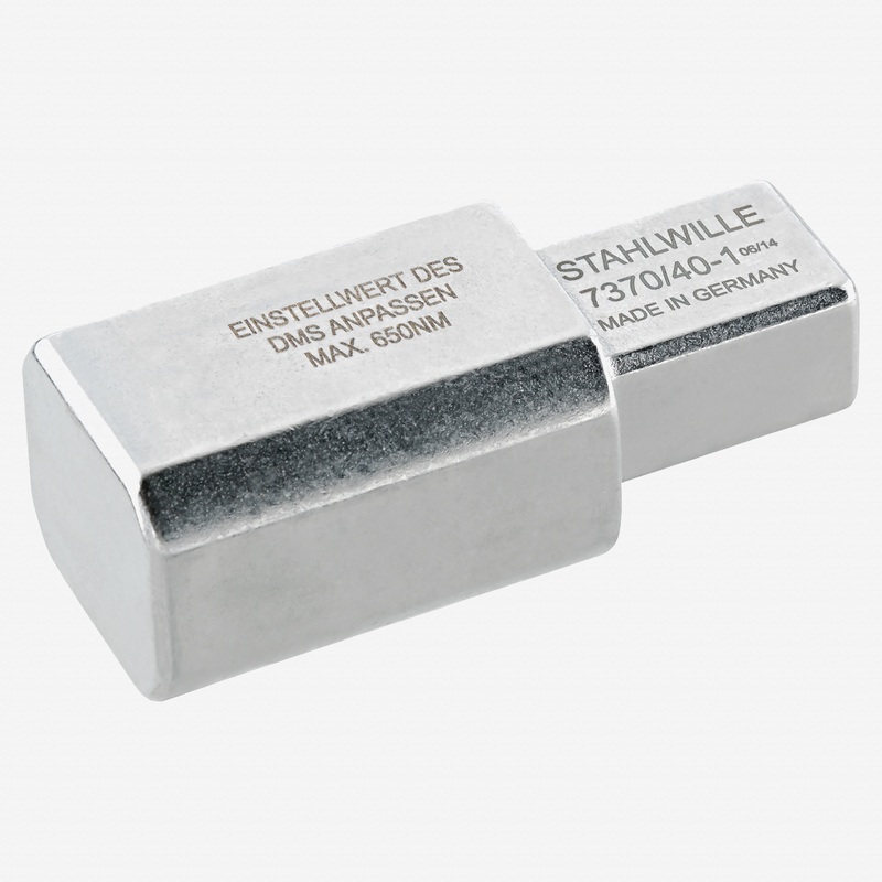 Stahlwille 7370/40-1 Adaptor, External 14x18 mm; External 24.5x28 mm
