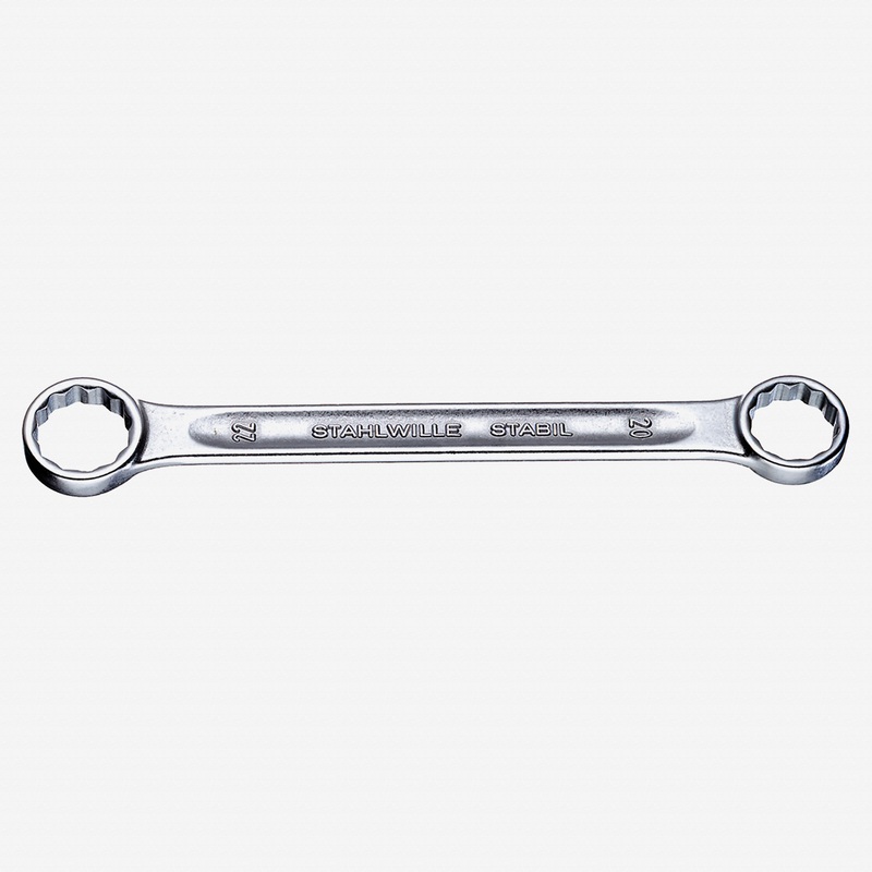 Stahlwille STABIL 21 Flat Double Box End Wrench, 12 x 13 mm