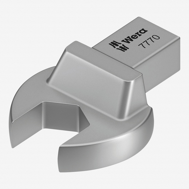 Wera 078610 7770 Open End Insert 9x12 mm, 17 mm
