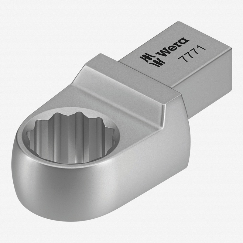 Wera 078630 7771 Ring Spanner Insert 9X12 mm, 17 mm