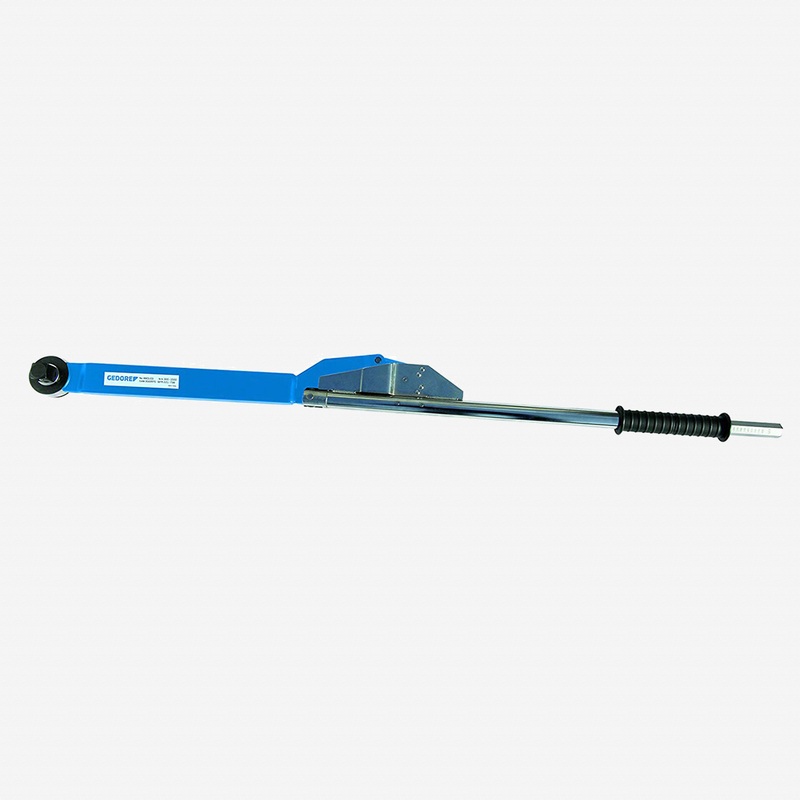 Gedore 8801-02 Push-through Ratcheting Torque Wrench, 3/4" Drive, 200 - 800 Nm