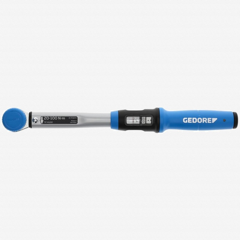 Gedore TF-K100 Torcofix K Ratcheting Torque Wrench, 1/2" Drive, 20 - 100 Nm