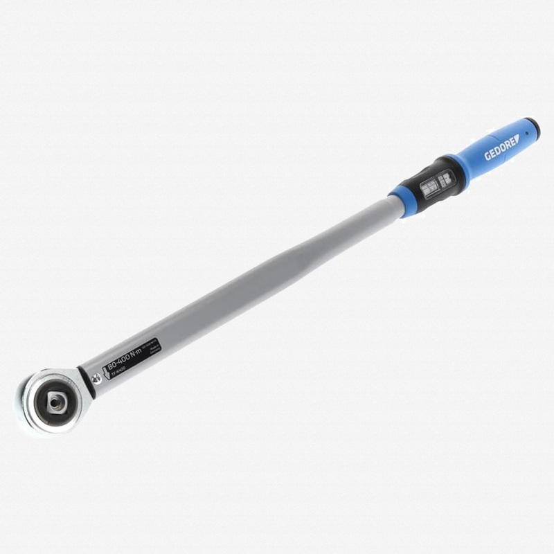 Gedore TF-K400 Torcofix K Ratcheting Torque Wrench, 3/4" Drive, 80 - 400 Nm