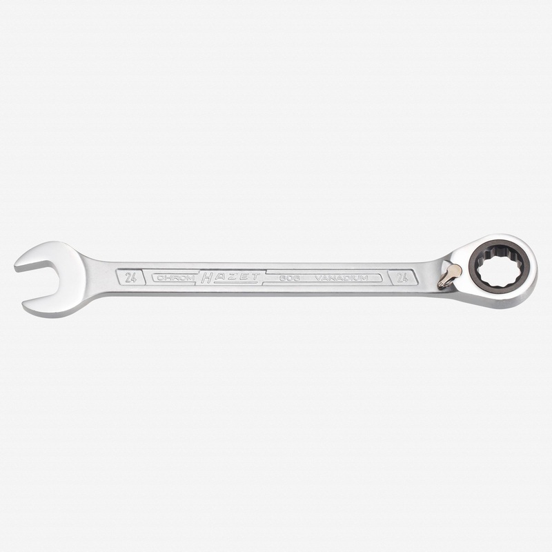 Hazet 606-24 Ratcheting combination wrench 24mm