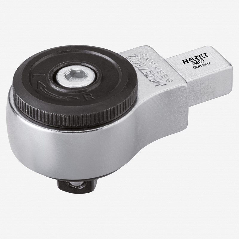 Hazet 6402 Insert reversible ratchet 9x12mm 3/8" output
