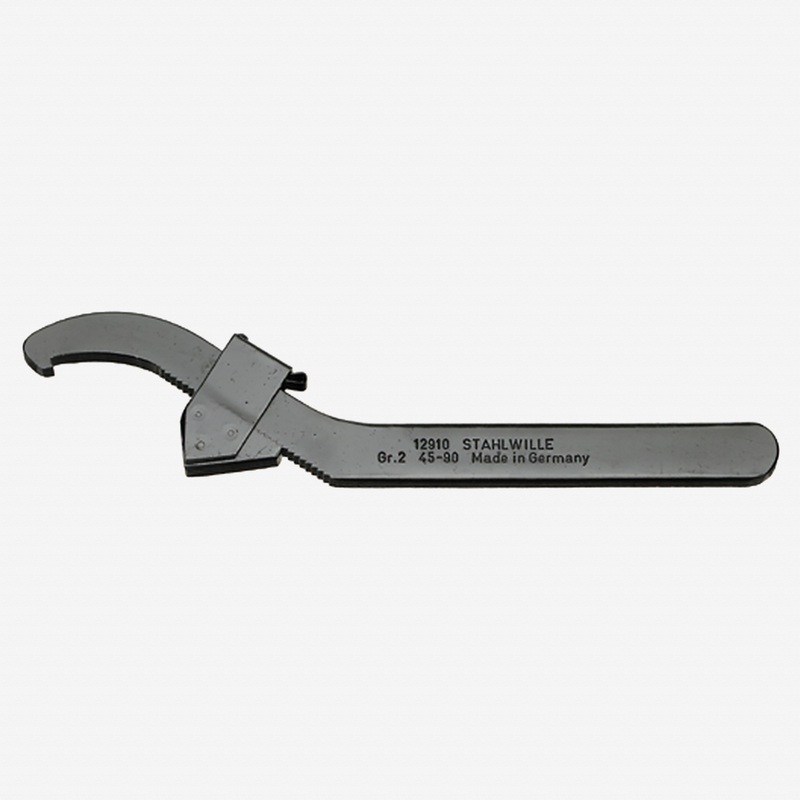 Stahlwille 12910 Adjustable Hook Spanner, 20-42 mm