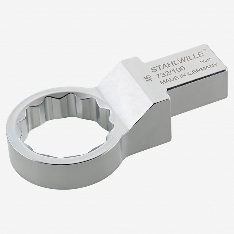 Stahlwille 732/100 Ring Insert Tool, 60 mm, 22x28 mm