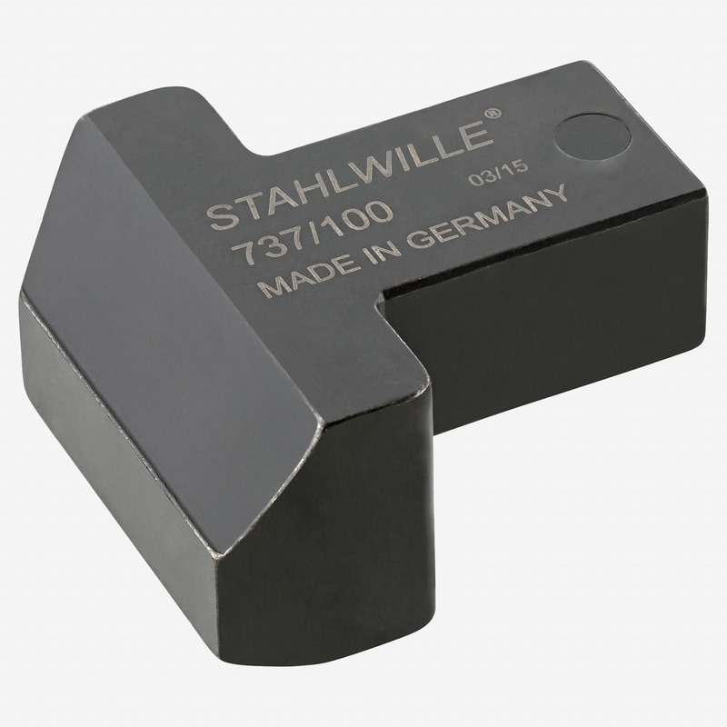 Stahlwille 737/100 Blank End Insert Tool, 22x28 mm