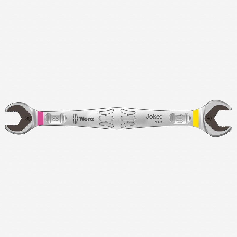 Wera 020259 Joker 6002 Double Open-ended Wrench, 8 + 10